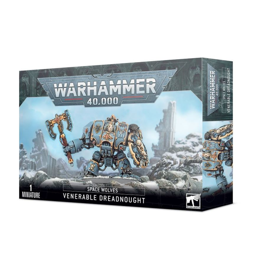 Caja del Dreadnought Venerable de Space Wolves para Warhammer 40K