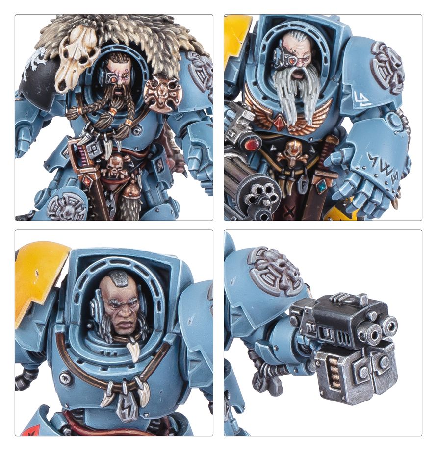 Opciones de los Exterminadores de Space Wolves