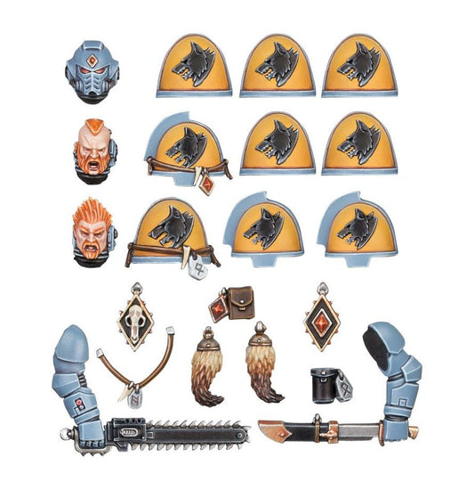 Componentes de las Mejoras Primaris de Space Wolves