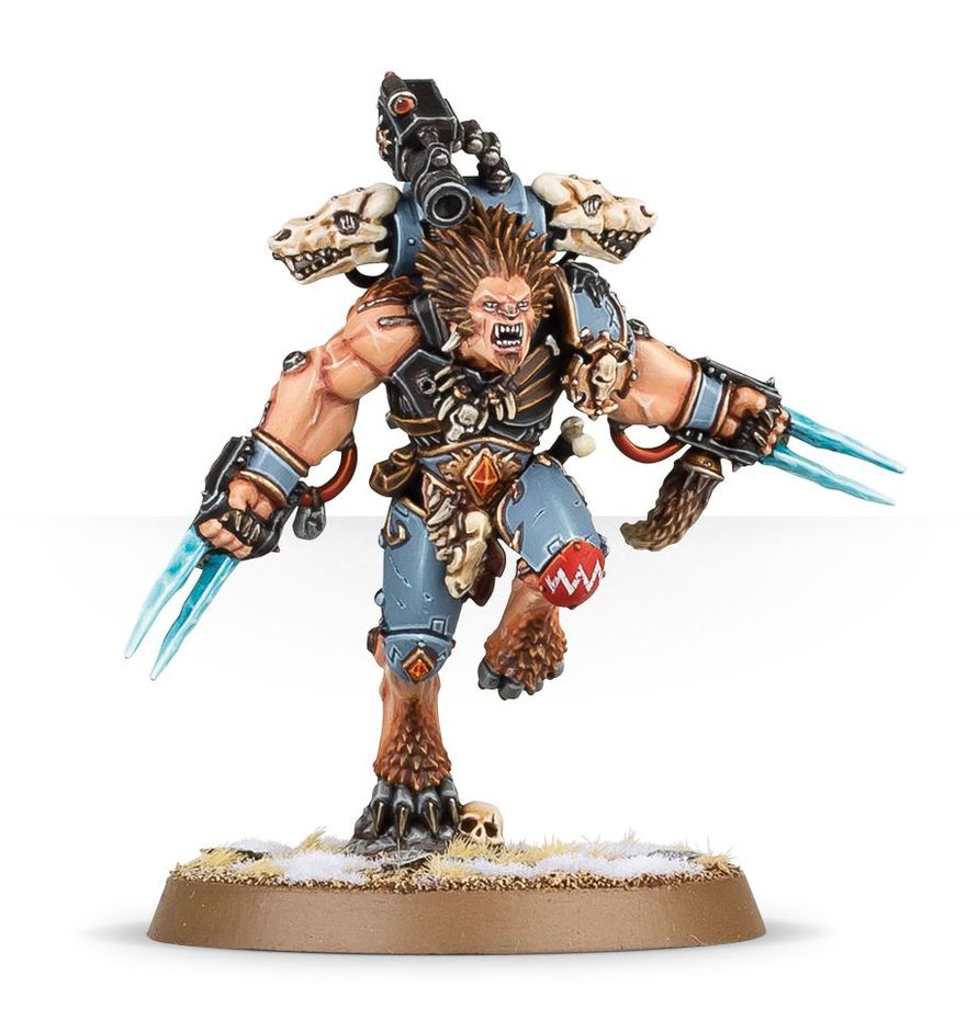 Opciones de armas de los Wulfen de Space Wolves