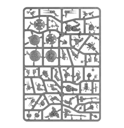 Matrices y componentes de los Wulfen de Space Wolves