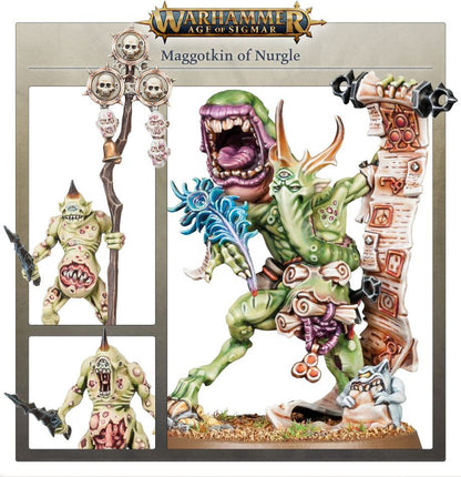 AGE OF SIGMAR - PUNTA DE LANZA: AGUSANADOS DE NURGLE