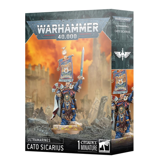 Caja de Cato Sicarius de los Ultramarines para Warhammer 40K