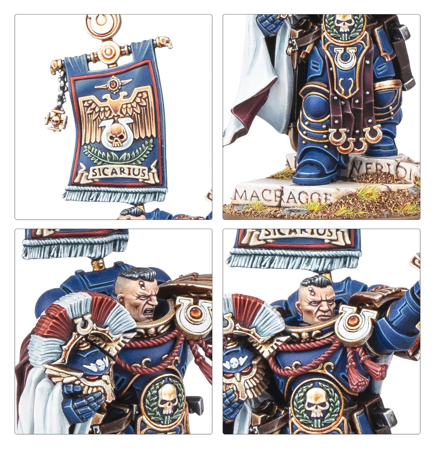 Detalle de Cato Sicarius y su Espada Tormentosa Talassariana