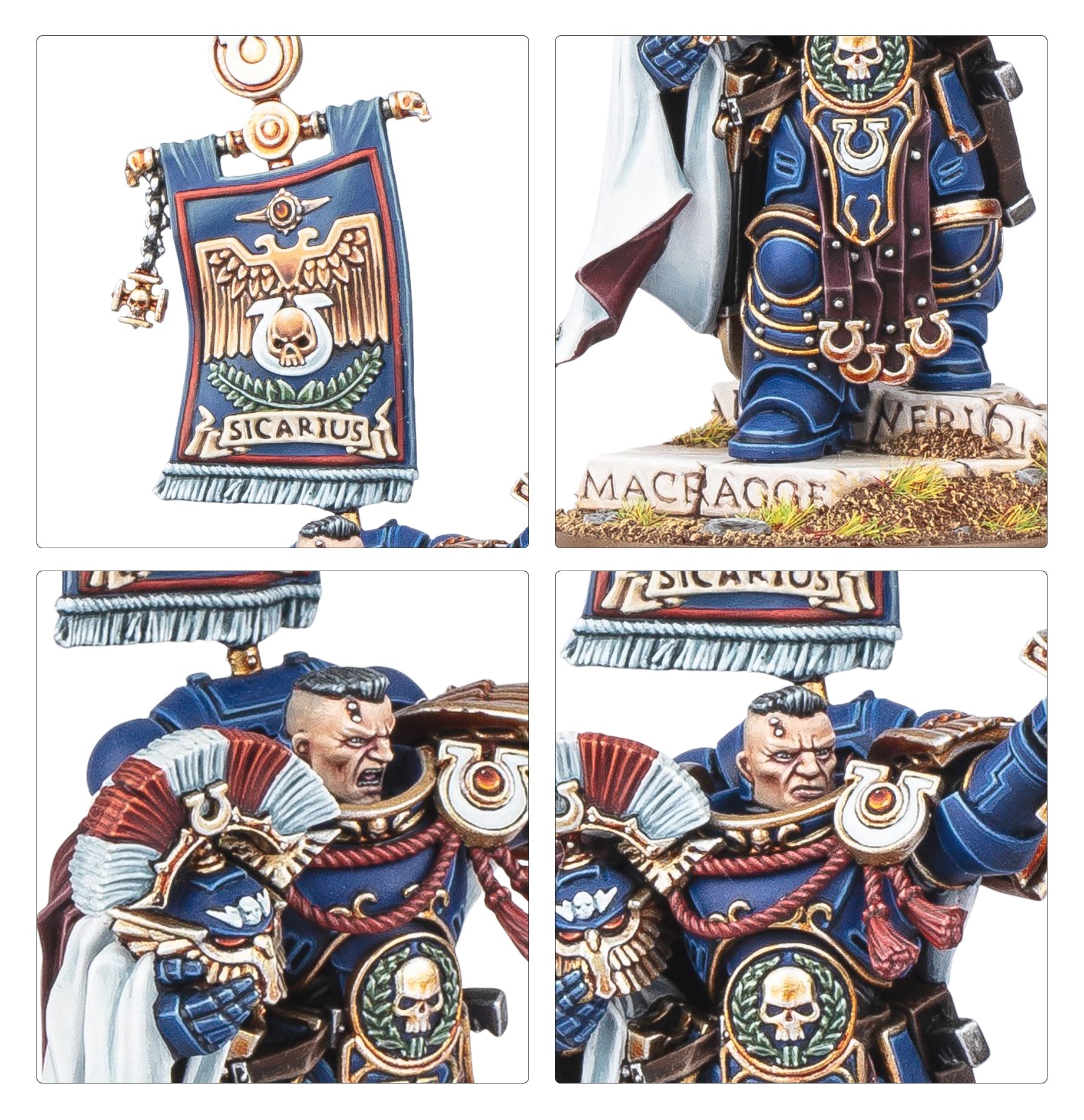 Detalle de Cato Sicarius y su Espada Tormentosa Talassariana