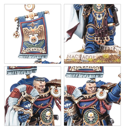 Detalle de Cato Sicarius y su Espada Tormentosa Talassariana