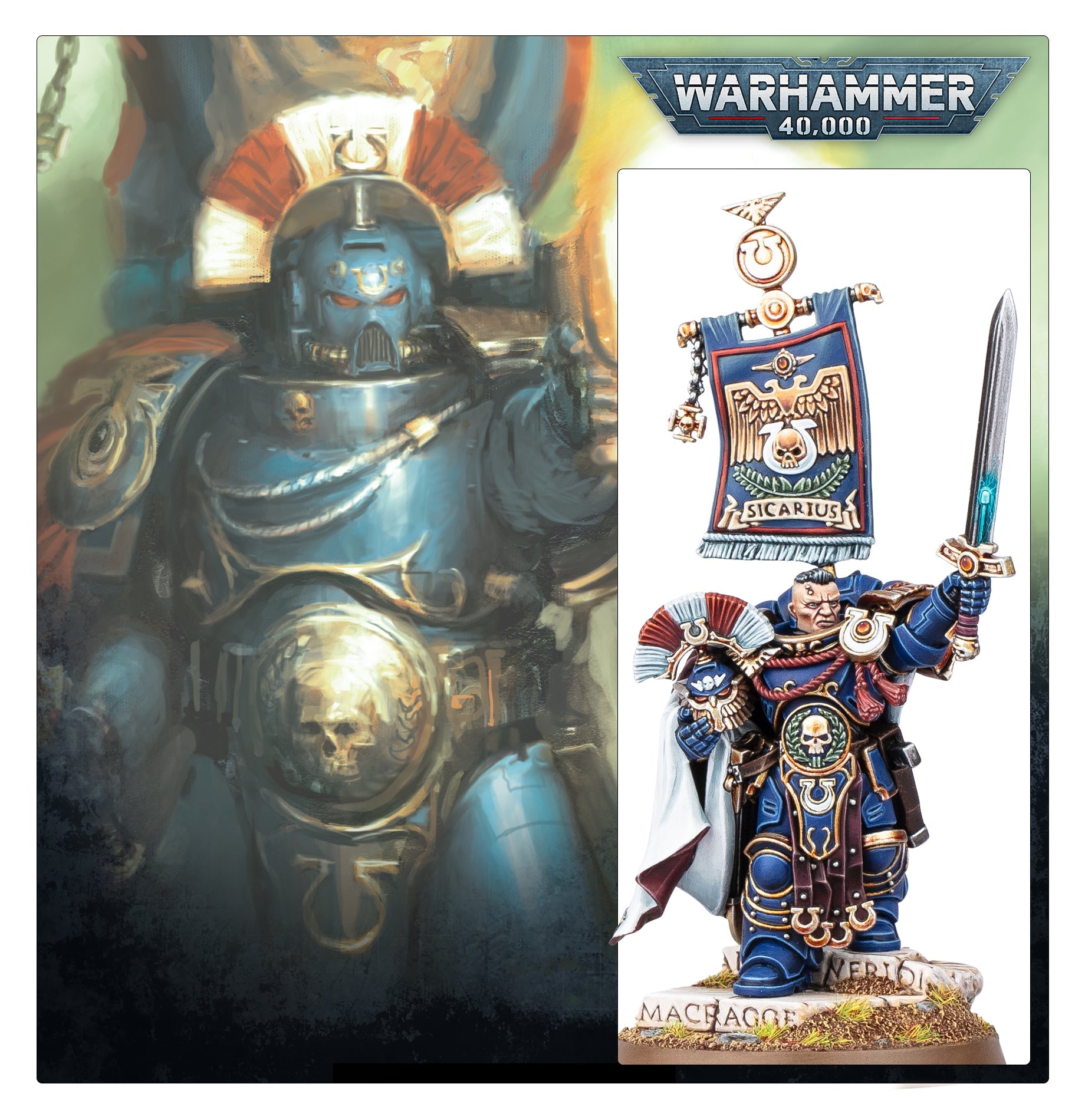 Segundo detalle de la miniatura de Cato Sicarius