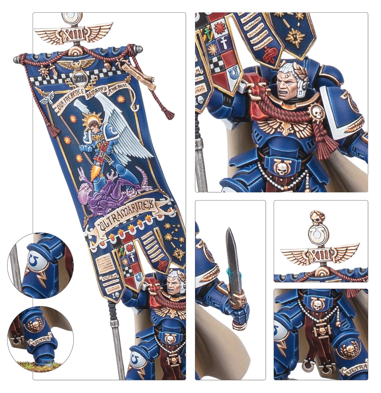 Detalle de la Guardia de Honor Victrix de Ultramarines