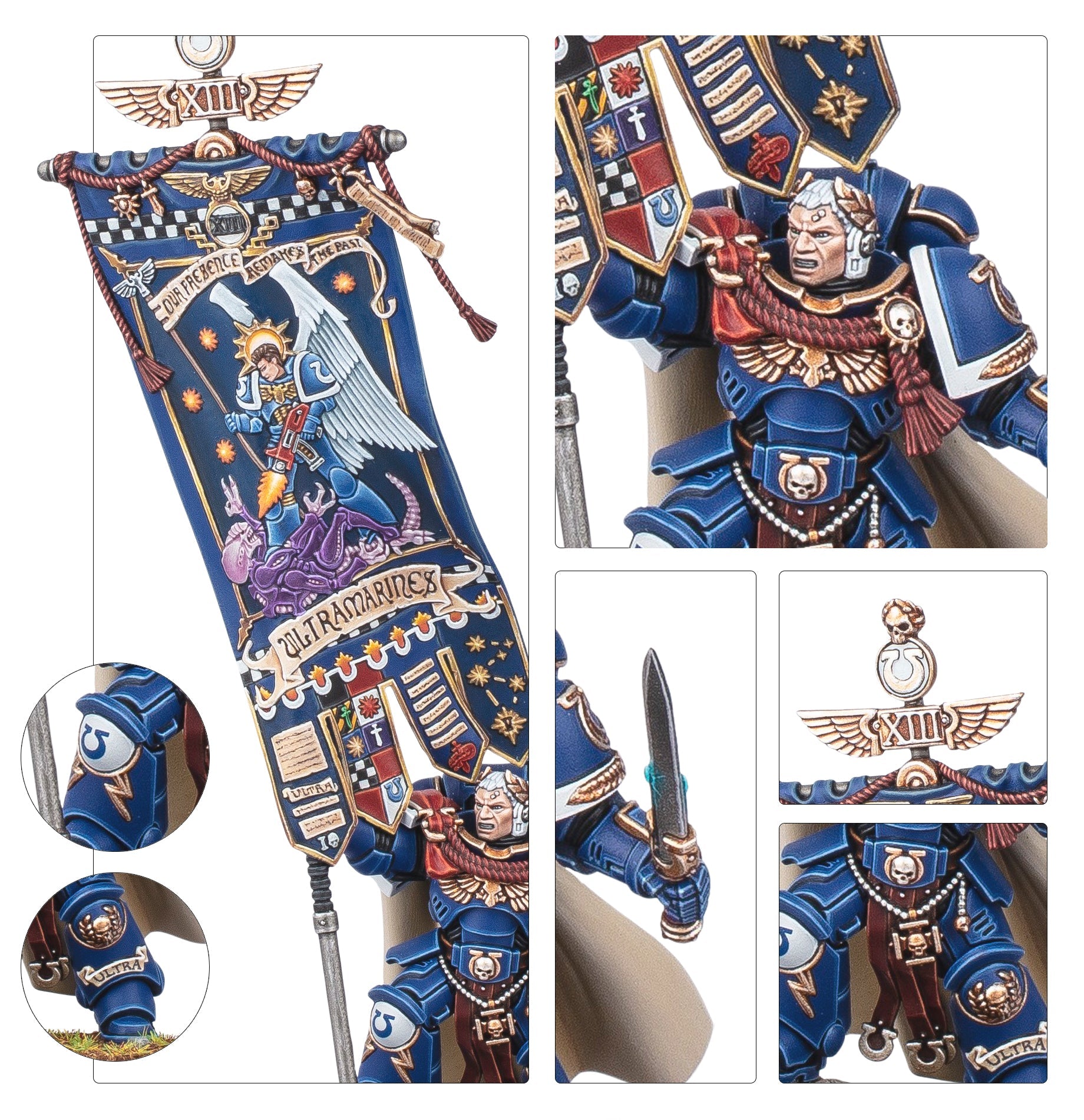 Detalle de la Guardia de Honor Victrix de Ultramarines