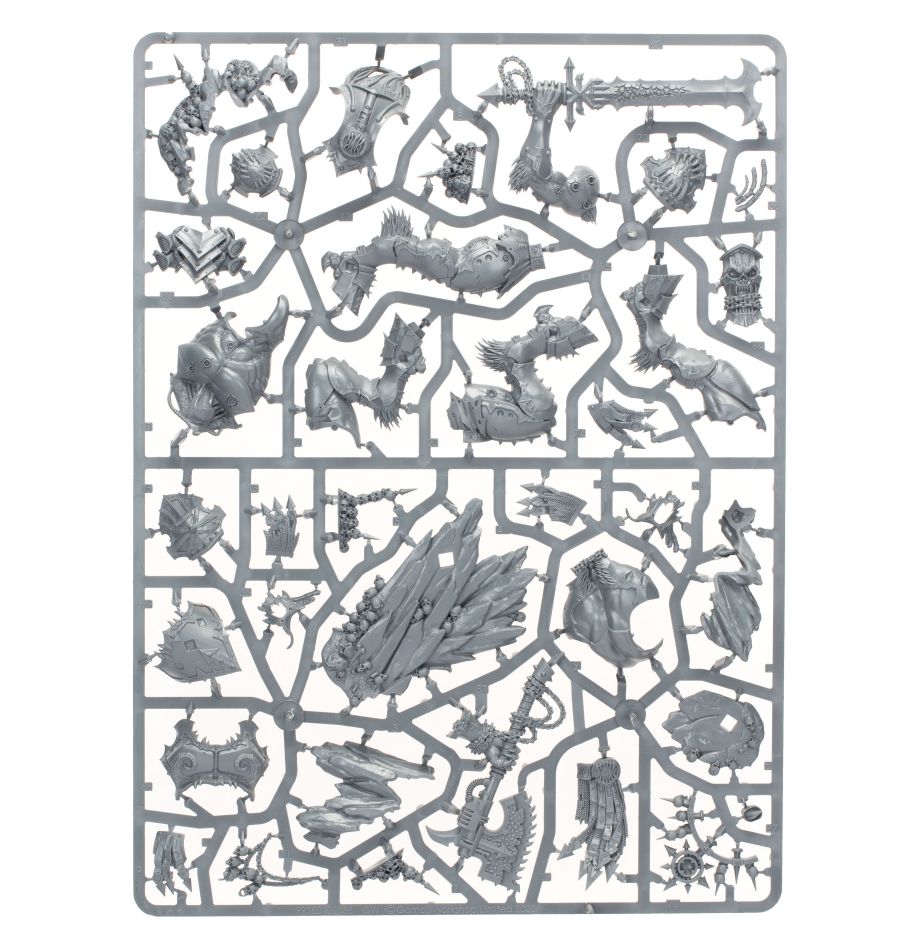 Primera matriz de plástico de Angron para Warhammer 40K