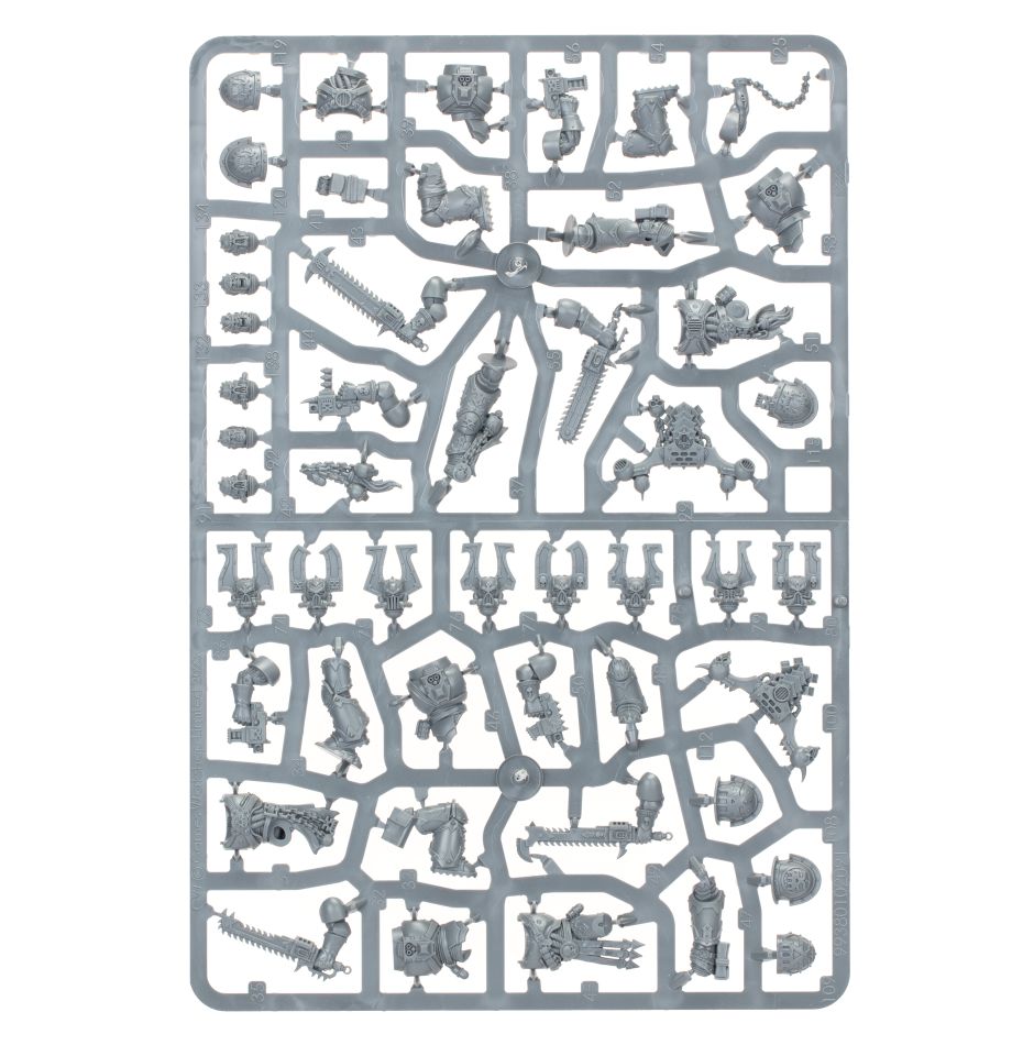 Segunda matriz de Berserkers de Khorne para Warhammer 40K