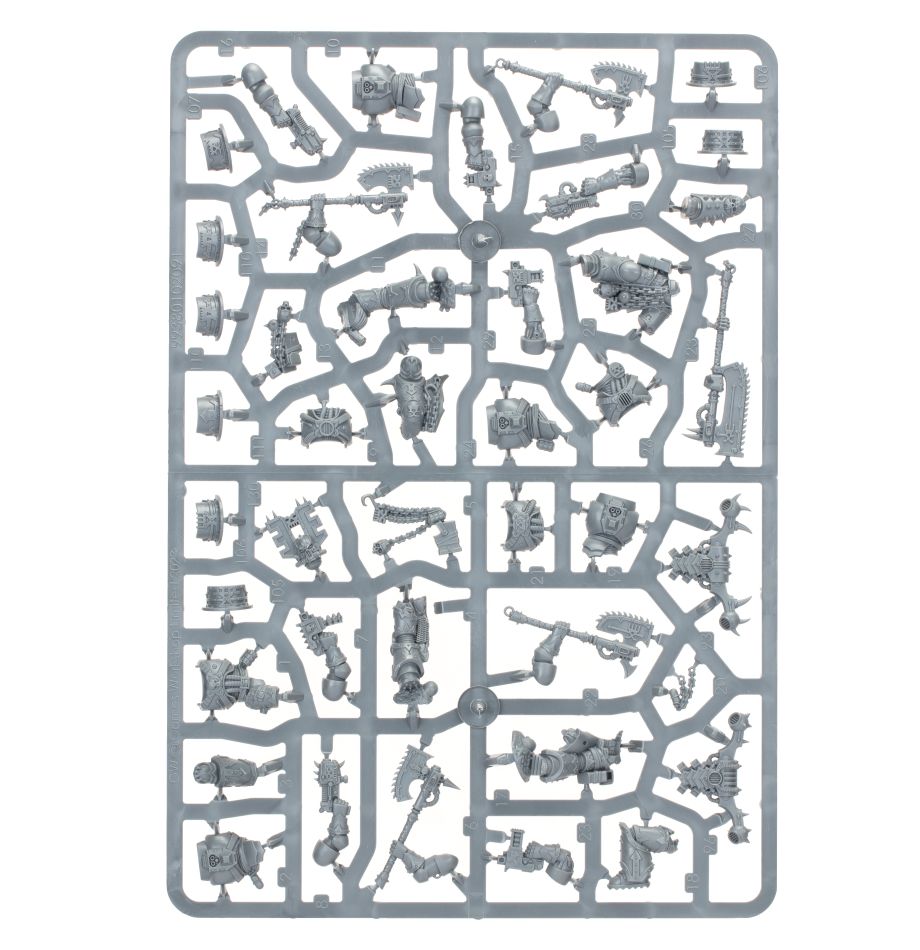 Tercera matriz de Berserkers de Khorne para Warhammer 40K