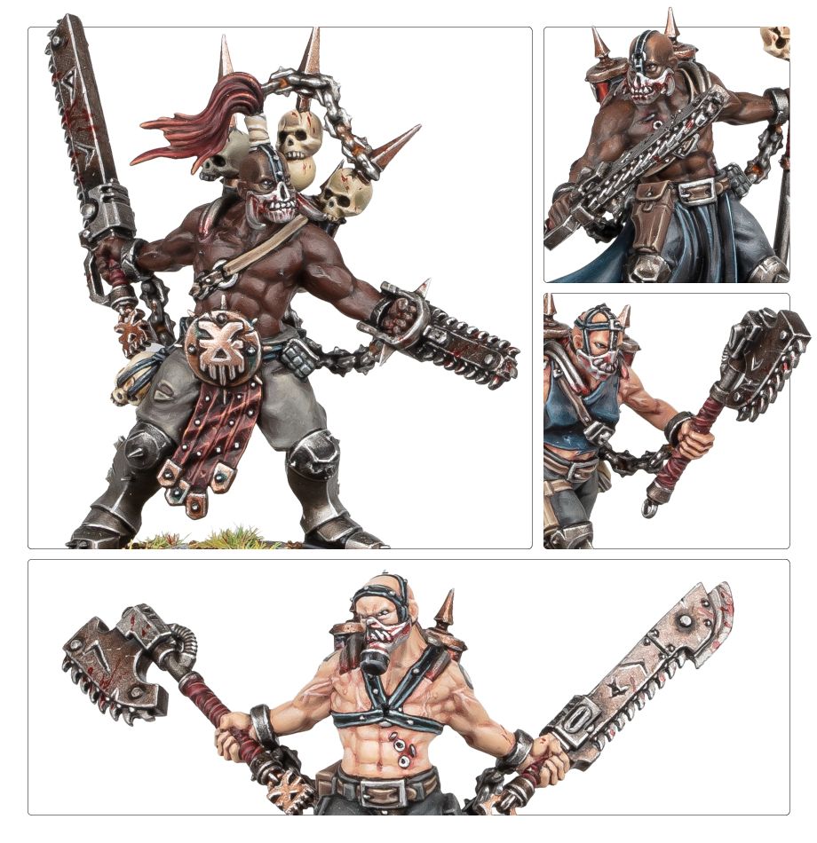 Opciones y detalles de los Chakales para World Eaters