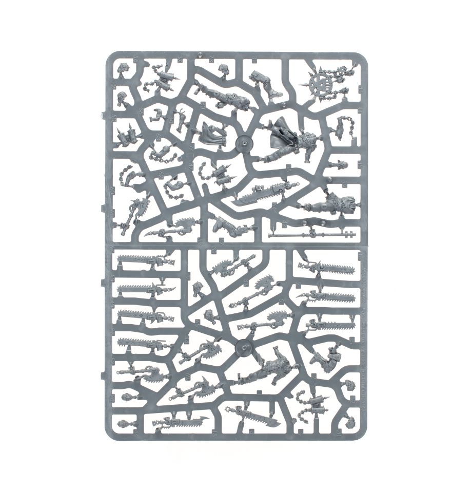 Segunda matriz de Chakales para World Eaters de Warhammer 40K