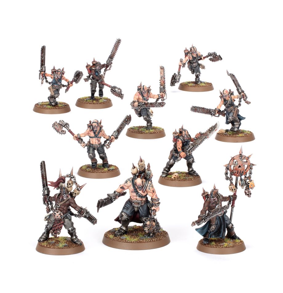 Diez Chakales o Jakhals para World Eaters de Warhammer 40K