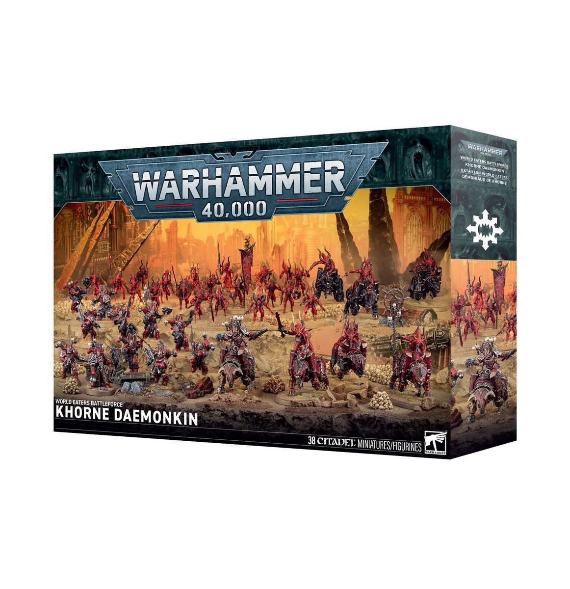Caja de la Fuerza de batalla Daemonizados de Khorne para Warhammer 40K