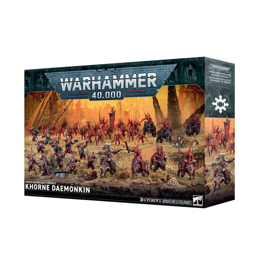 Caja de la Fuerza de batalla Daemonizados de Khorne para Warhammer 40K