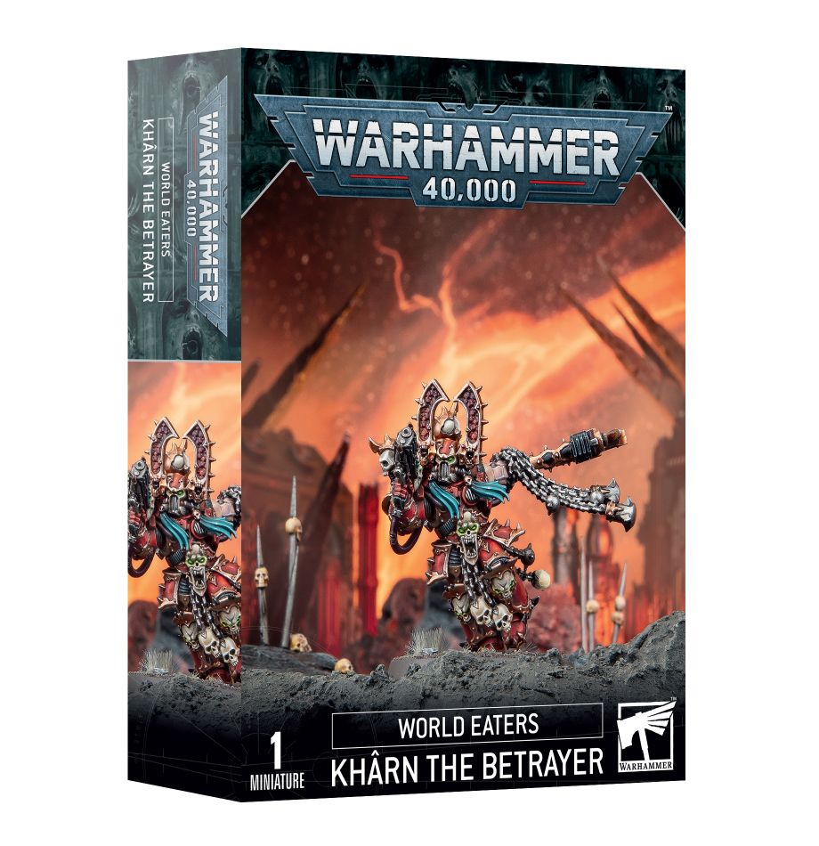 Caja de Khârn el Traidor para World Eaters de Warhammer 40K