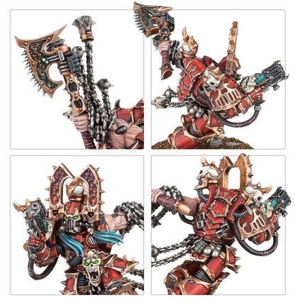Detalles de la miniatura de Khârn el Traidor para Warhammer 40K