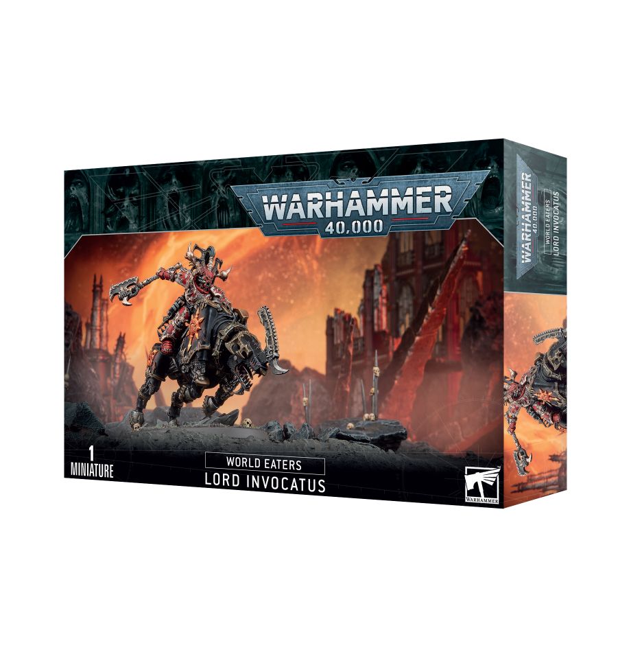 Caja de Lord Invocatus para World Eaters de Warhammer 40K