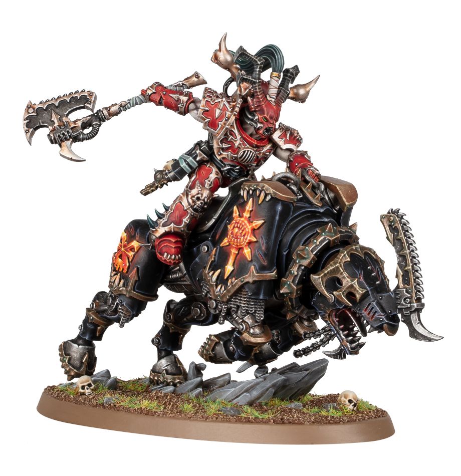 Miniatura de Lord Invocatus para World Eaters de Warhammer 40K