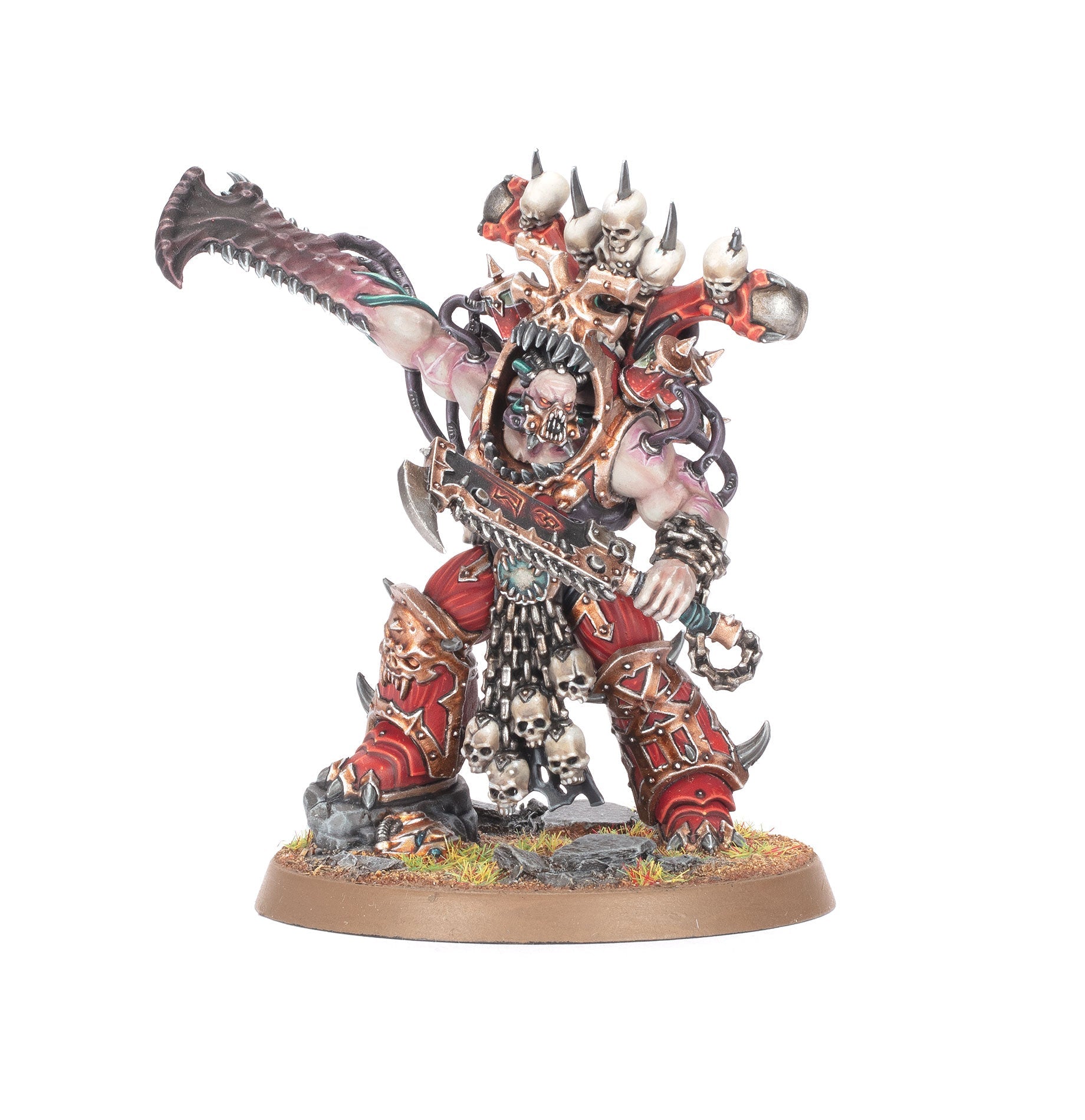 Miniatura del Masacrejurado para World Eaters de Warhammer 40K