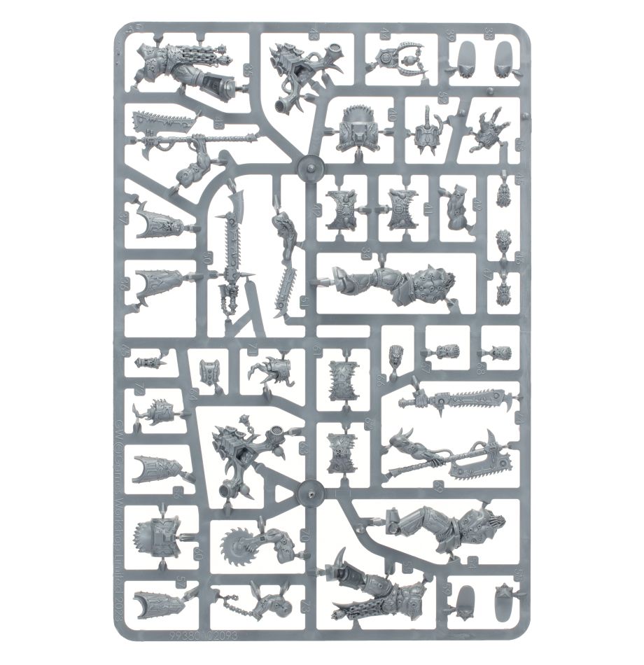 Primera matriz de Octojurados Exaltados para Warhammer 40K