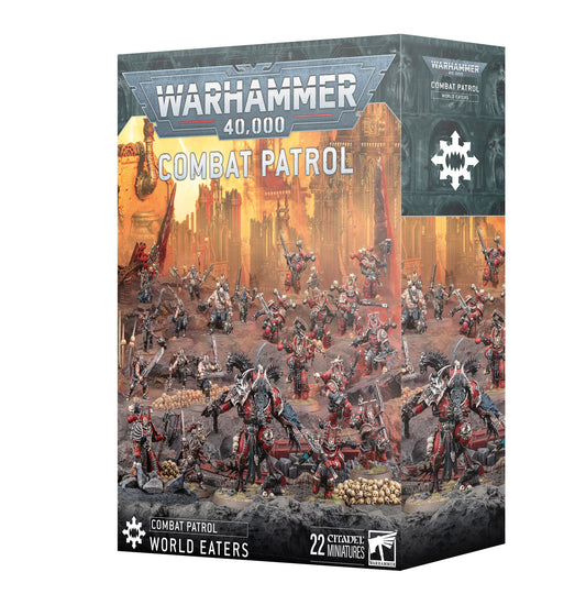 Caja de la Patrulla de Combate World Eaters para Warhammer 40K