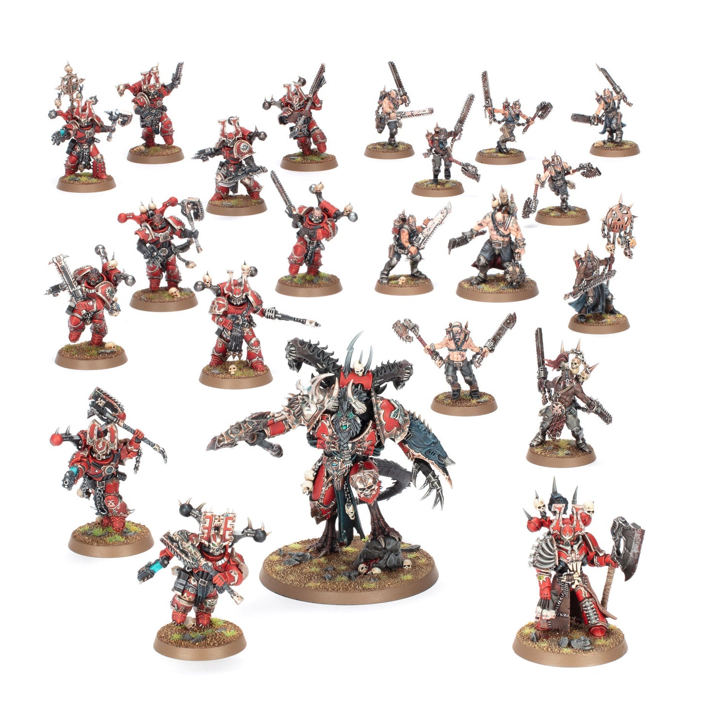 Miniaturas de la Patrulla de Combate World Eaters para Warhammer 40K