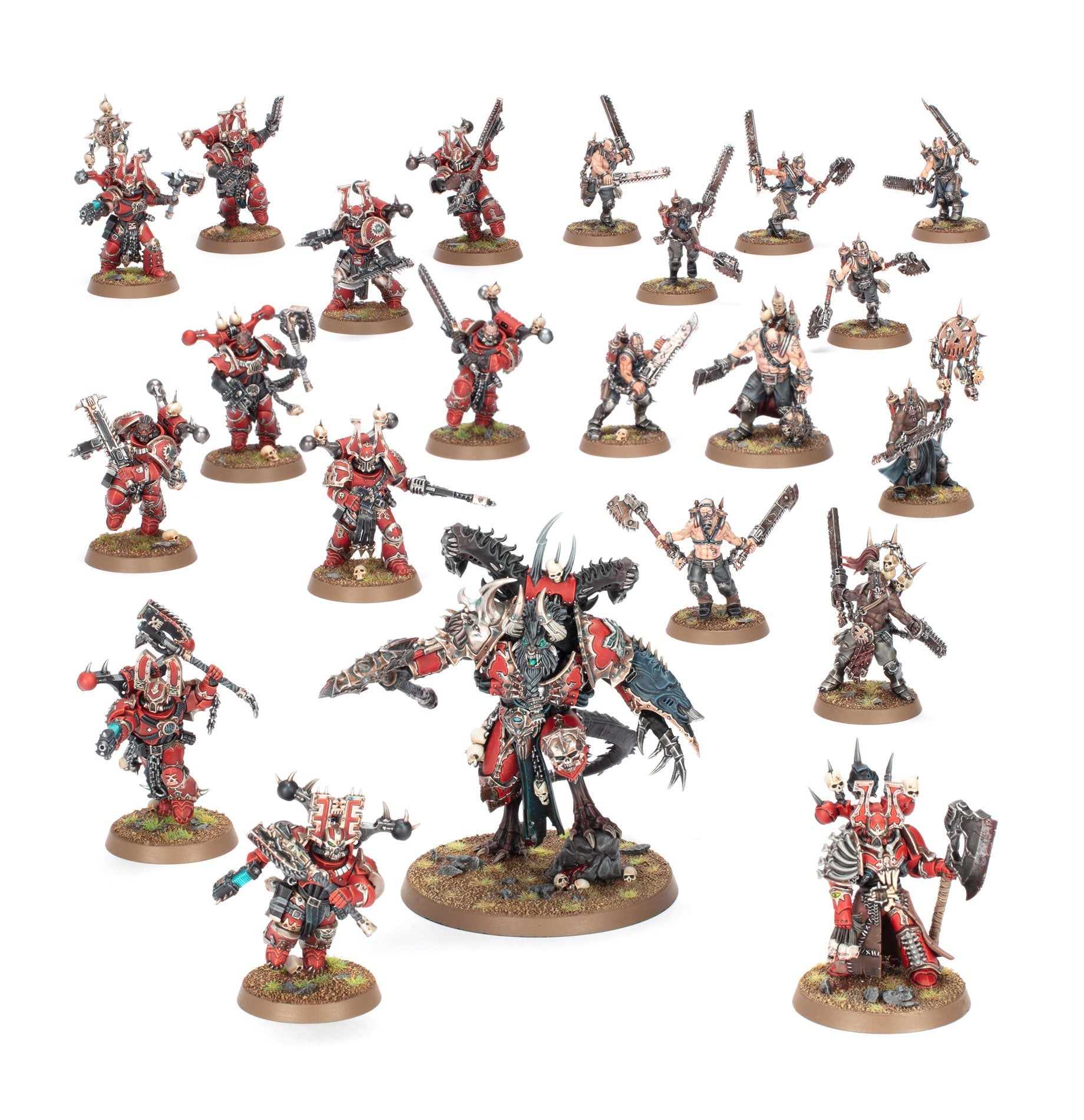 Miniaturas de la Patrulla de Combate World Eaters para Warhammer 40K