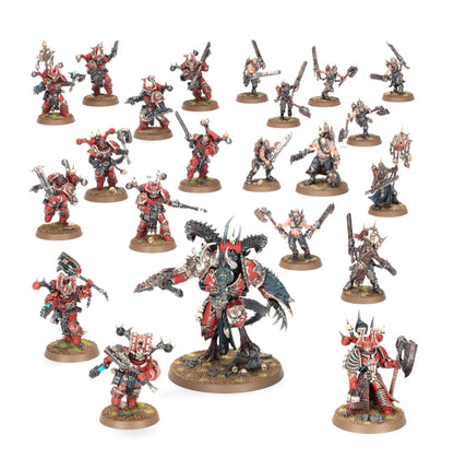 Miniaturas de la Patrulla de Combate World Eaters para Warhammer 40K